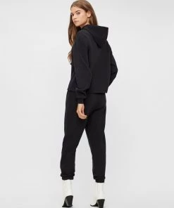 Ladies Trousers & Shorts Pieces CHILLI Lounge Pants -BLACK