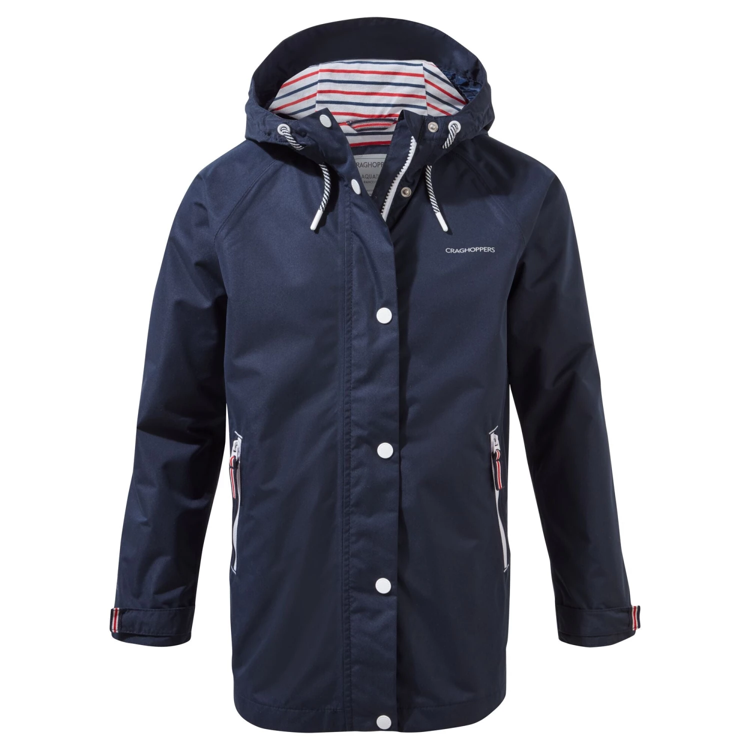 Craghoppers Girls Marietta Waterproof Jacket -BLUE NAVY Kids Jackets & Bodywarmers