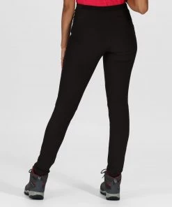 Regatta Ladies Pentre Stretch Trousers -BLACK Ladies Trousers & Shorts