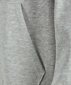 Jack & Jones JJSOLDIER Hoody -LIGHT GREY MELANGE Mens Hoodies & Sweatshirts