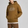Jack & Jones JORWORLD Hoody -BROWN