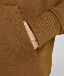 Jack & Jones JORWORLD Hoody -BROWN