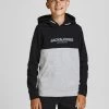 Jack & Jones JNR Jack & Jones JJEURBAN Boys Hoody -BLACK