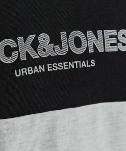 Jack & Jones JNR Jack & Jones JJEURBAN Boys Hoody -BLACK
