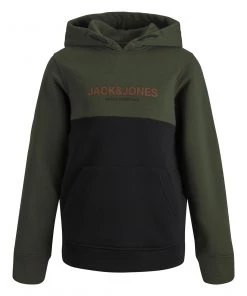 Jack & Jones JNR Kids Hoodies & Sweatshirts Jack & Jones JJEURBAN Boys Hoody -FOREST NIGHT