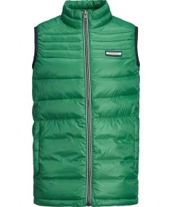 Jack & Jones JNR Kids Jackets & Bodywarmers Jack & Jones JJEACE Boys Bodywarmer -VERDANT (9-10 Only)