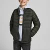 Jack & Jones JNR Jack & Jones JJEACE Boys Collared Jacket -FOREST NIGHT (9-10, 13-14 Only) Kids Jackets & Bodywarmers