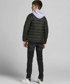 Jack & Jones JNR Jack & Jones JJEACE Boys Collared Jacket -FOREST NIGHT (9-10, 13-14 Only) Kids Jackets & Bodywarmers
