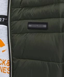 Jack & Jones JNR Jack & Jones JJEACE Boys Collared Jacket -FOREST NIGHT (9-10, 13-14 Only) Kids Jackets & Bodywarmers