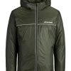 Mens Jackets & Bodywarmers Jack & Jones JJGARY Jacket -FOREST NIGHT