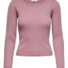 Jacqueline De Yong JENNA Knit Top -ROSE