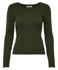Jacqueline De Yong JENNA Knit Top -FOREST NIGHT