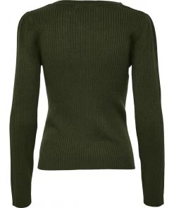 Jacqueline De Yong JENNA Knit Top -FOREST NIGHT