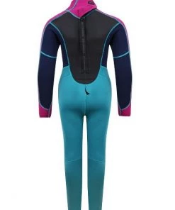 All Typhoon Kids Storm3 Full Wetsuit -AQUA