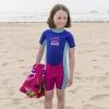 All Volkswagen Girls Shortie Wetsuit -PINK