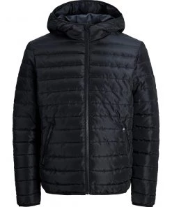 Jack & Jones JNR Jack & Jones JWHWING Boys Puffer Jacket -BLACK (15-16 Only)