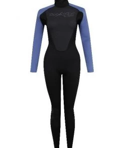 Typhoon Ladies Swarm3 Full Wetsuit -BLACK/BLUE