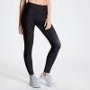 Ladies Sportswear & Fitness Dare2B Ladies Influential Leggings -BLACK