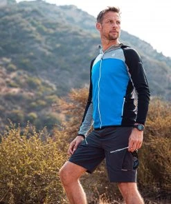 Mens Fleeces & Midlayers Dare2B Mens Ratified II Stretch Midlayer -ATHLETIC BLUE