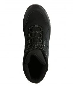 Mens Footwear Regatta Mens Highton Stretch Waterproof Boot -BLACK/ASH (6, 8, 12, 13 Only)