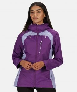 Regatta Ladies Lightweight Highton Jacket -PLUM Ladies Jackets & Bodywarmers