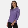Regatta Ladies Montes Fleece Hoody -PLUM Ladies Fleeces & Midlayers