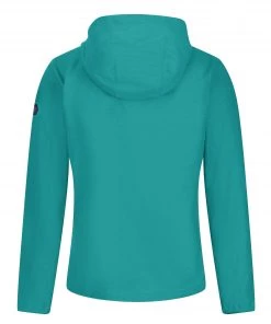 Regatta Ladies Montes Fleece Hoody -TURQUOISE Ladies Fleeces & Midlayers