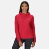 Regatta Ladies Montes Fleece Hoody -DARK CERISE Ladies Fleeces & Midlayers