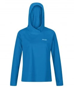 Ladies Fleeces & Midlayers Regatta Ladies Montes Fleece Hoody -BLUE ASTER