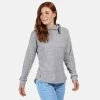 Regatta Ladies Callidora Fleece Hoody -ROCK GREY Ladies Fleeces & Midlayers