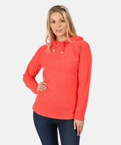 Regatta Ladies Callidora Fleece Hoody -RED SKY