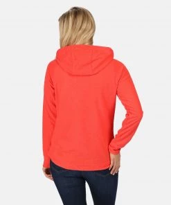 Regatta Ladies Callidora Fleece Hoody -RED SKY