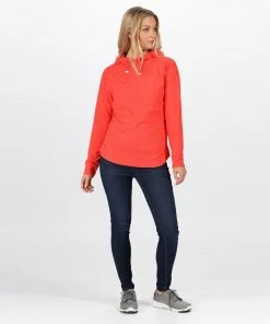 Regatta Ladies Callidora Fleece Hoody -RED SKY