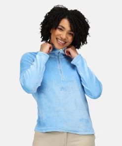 Regatta Ladies Fidelia Half Zip Fleece -SKY BLUE