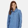 Ladies Fleeces & Midlayers Regatta Ladies Fidelia Half Zip Fleece -STRONG BLUE