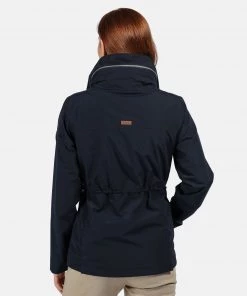 Ladies Jackets & Bodywarmers Regatta Ladies Narelle Waterproof Jacket -NAVY