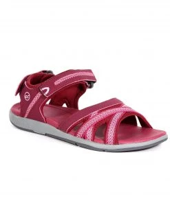 Regatta Ladies Santa Clara Walking Sandal -BEETROOT Ladies Footwear