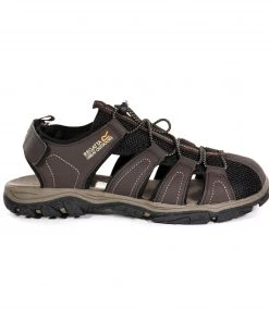 Regatta Mens Westshore II Walking Sandal -PEAT Mens Footwear