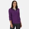 Regatta Ladies Sweethart Fleece -PLUM (14 Only)