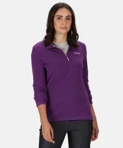 Regatta Ladies Sweethart Fleece -PLUM (14 Only)