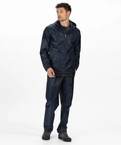 Regatta Adults Waterproof Packaway Set Mens Jackets & Bodywarmers