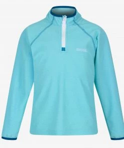 Kids Fleeces & Midlayers Regatta Kids Loco Fleece -AQUA