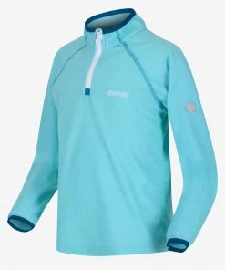 Kids Fleeces & Midlayers Regatta Kids Loco Fleece -AQUA