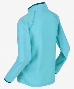 Kids Fleeces & Midlayers Regatta Kids Loco Fleece -AQUA