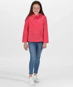 Regatta Kids Kalina Hooded Fleece -DUCHESS