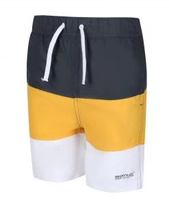 Regatta Kids Shaul III Swim Shorts -SEAL GREY Swimwear