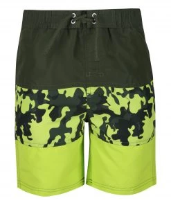 Swimwear Regatta Kids Shaul III Swim Shorts -RACING GREEN