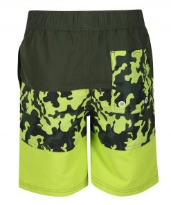 Swimwear Regatta Kids Shaul III Swim Shorts -RACING GREEN