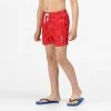 Regatta Kids Skander II Swim Shorts -TRUE RED Swimwear