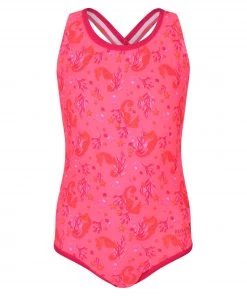 Swimwear Regatta Kids Tanvi Swimsuit -FIERY CORAL